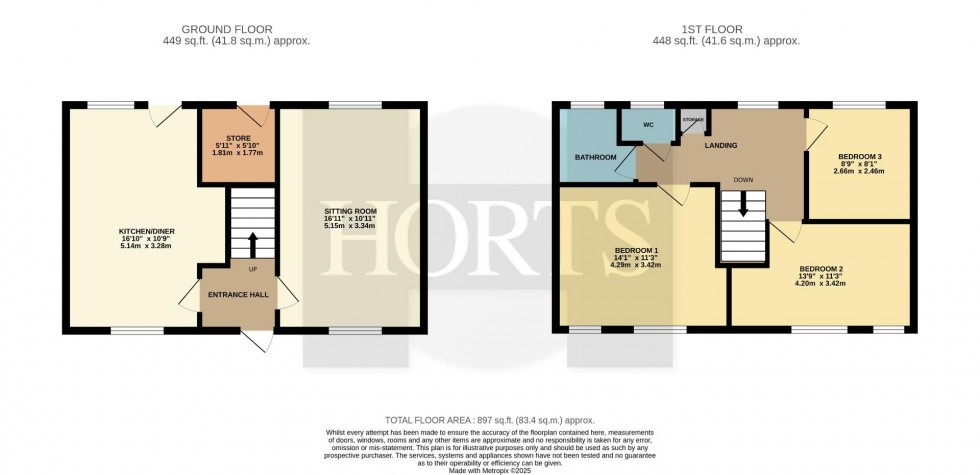 Floorplan for Hornby Road, Earls Barton, Northampton