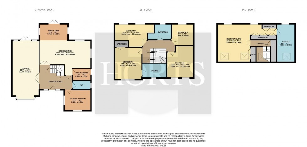 Floorplan for Portwey Close, Brixworth