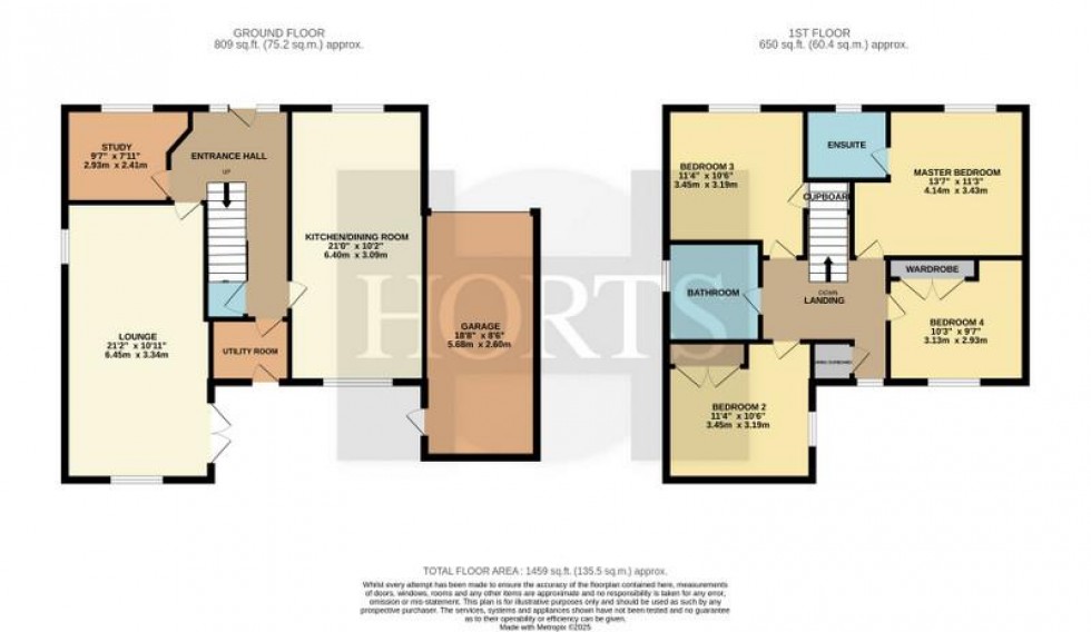 Floorplan for Shoemakers Close, Earls Barton, Northampton