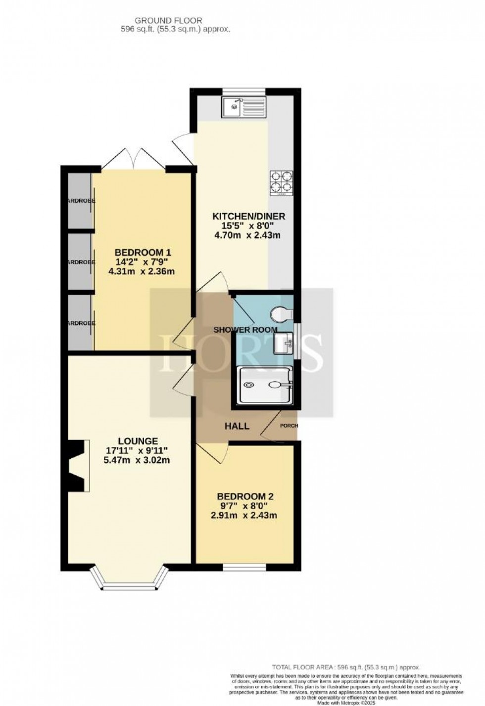 Floorplan for Lovat Drive, Northampton