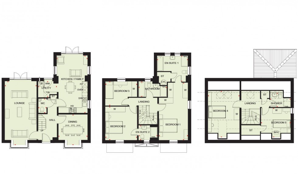 Floorplan for Ashlawn Gardens, Rugby