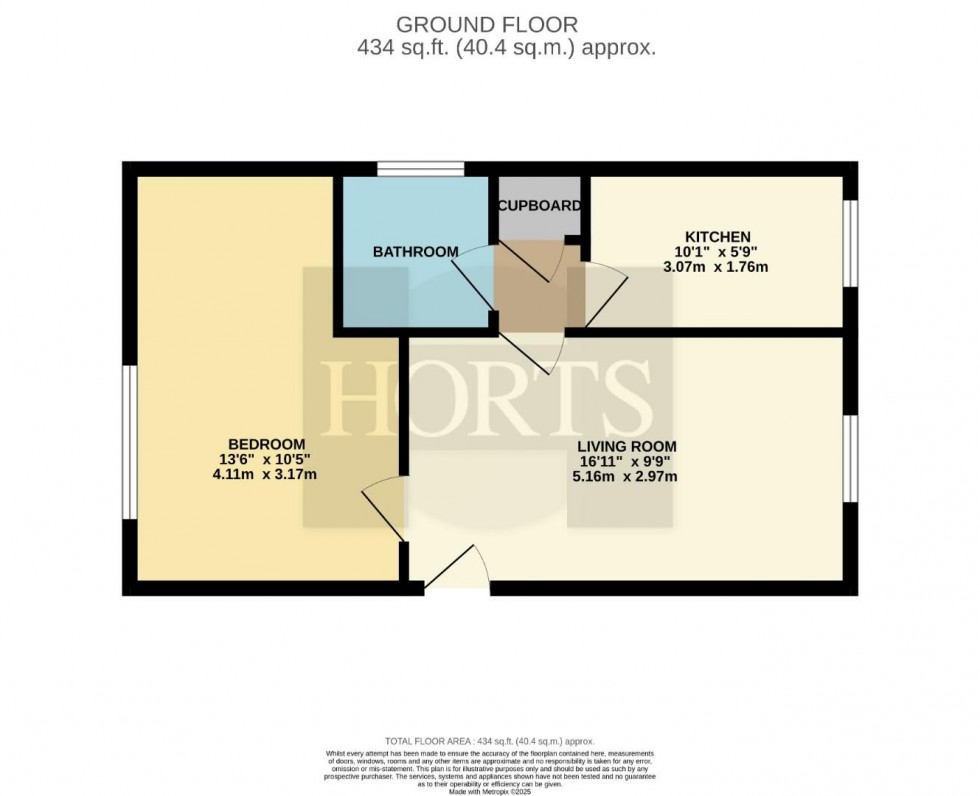 Floorplan for Chedworth Close, Ecton Brook, Northampton
