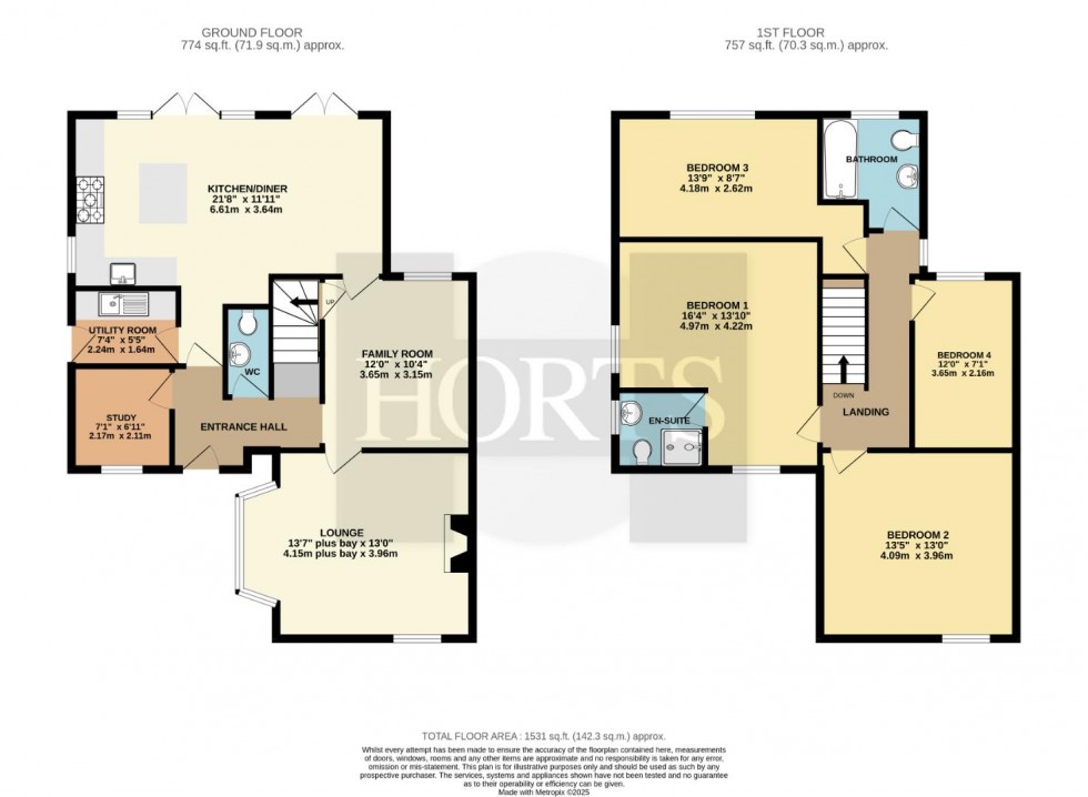 Floorplan for High Street, Harpole, Northampton