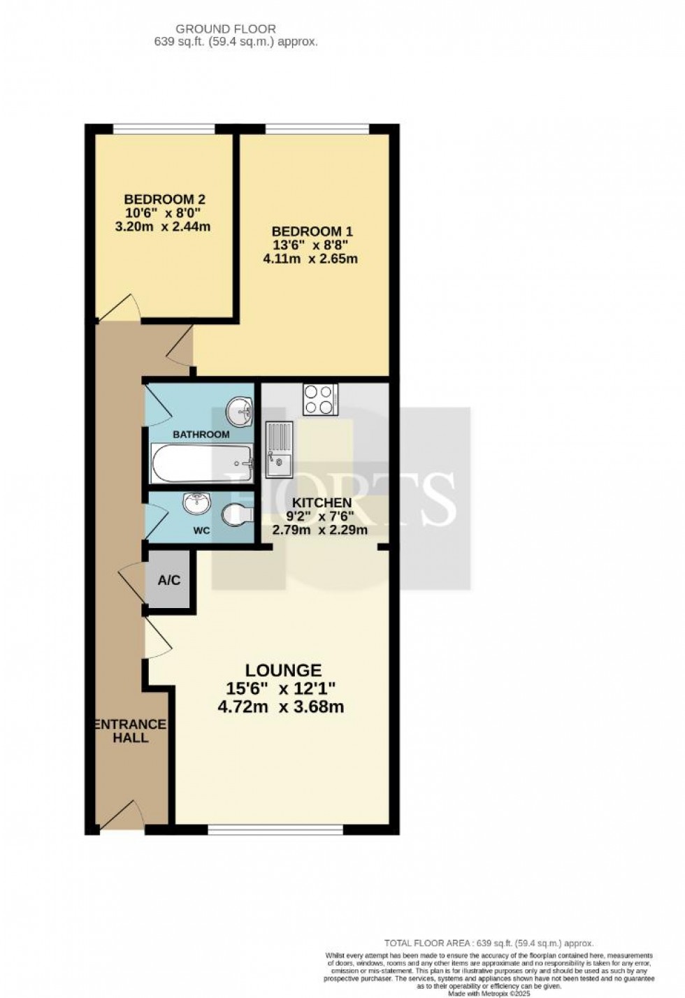 Floorplan for Galliard Court, Baronson Gardens, Northampton