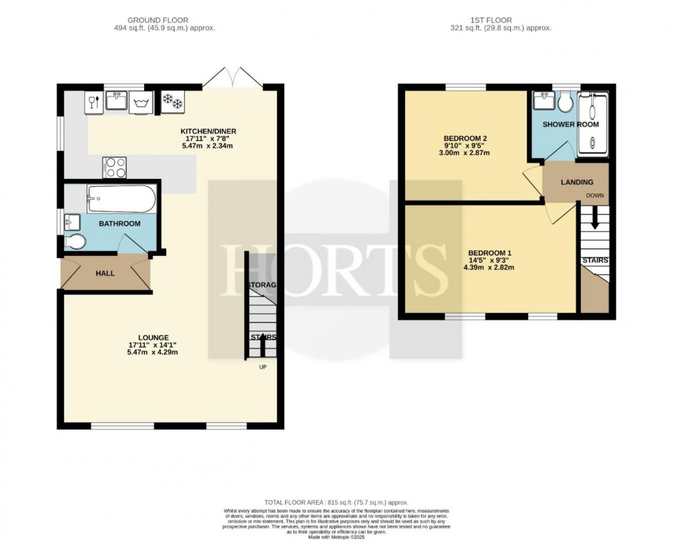 Floorplan for Wantage Close, Hackleton, Northampton