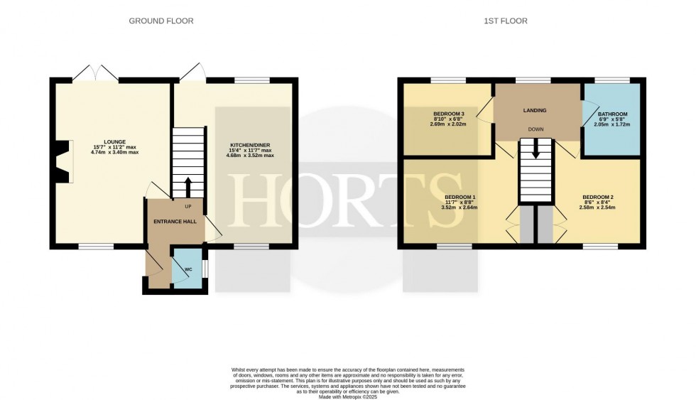 Floorplan for Whaddon Close, Northampton