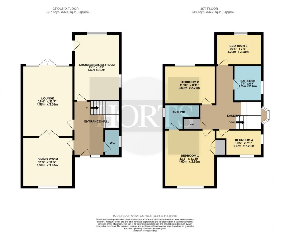Floorplan for Ashby Court, Moulton, Northampton