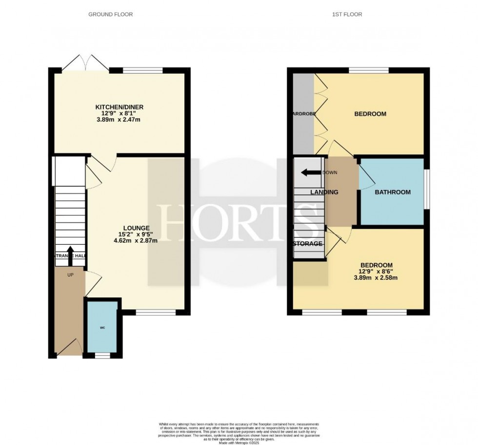 Floorplan for Balmoral Close, Northampton