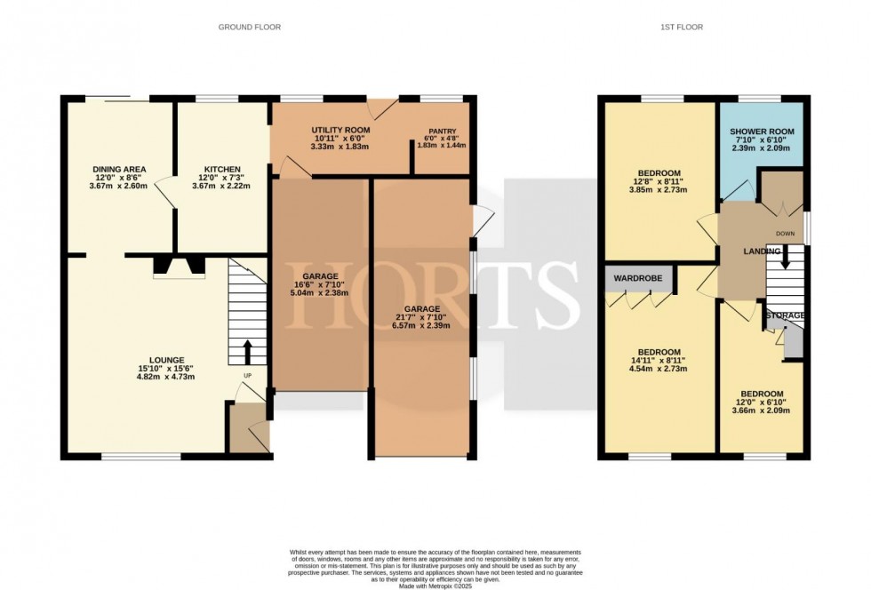 Floorplan for The Piece, Spratton, Northampton