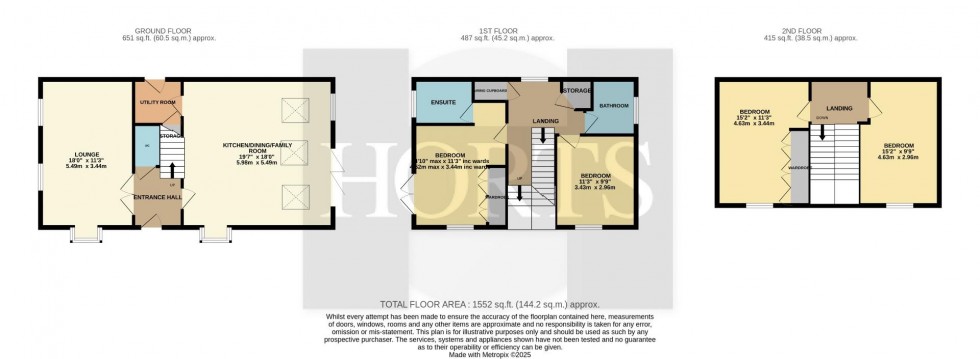 Floorplan for Towpath Avenue, Northampton