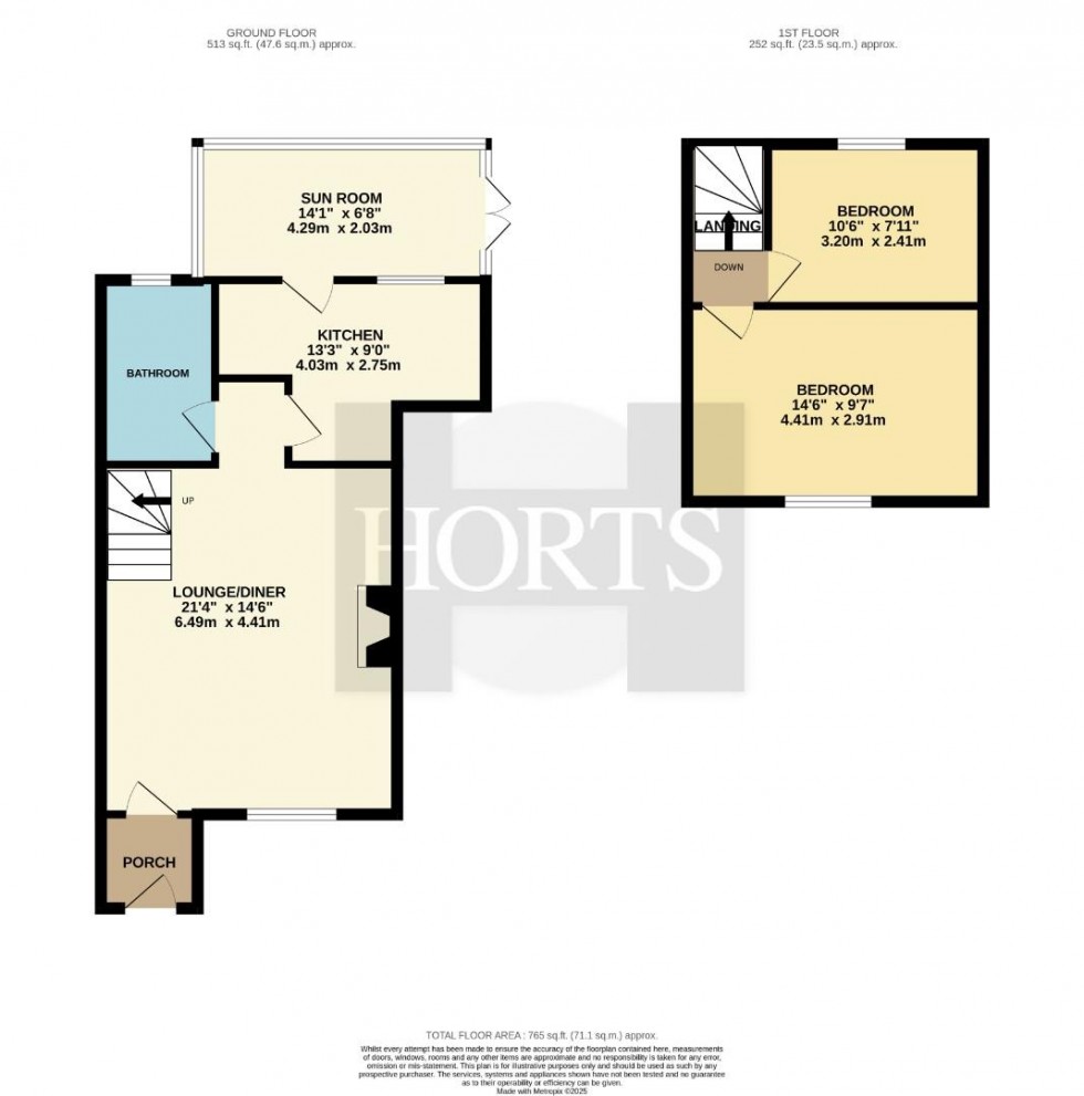 Floorplan for Hartwell Road, Ashton, Northampton