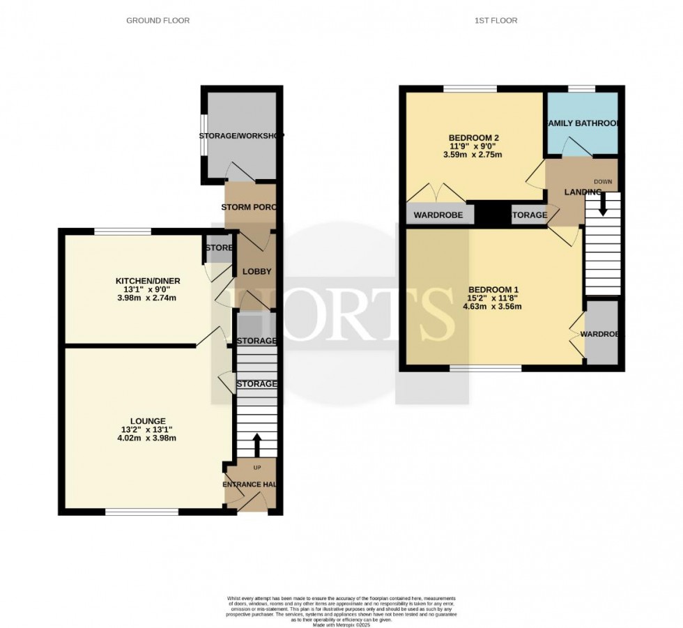 Floorplan for Glebeland Gardens, Northampton