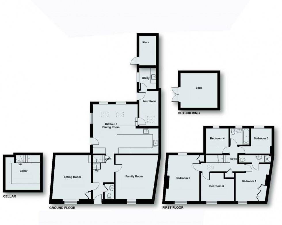 Floorplan for High Street, Guilsborough, Northampton