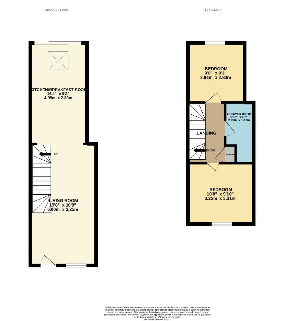 Floorplan for The Square, Earls Barton, Northampton