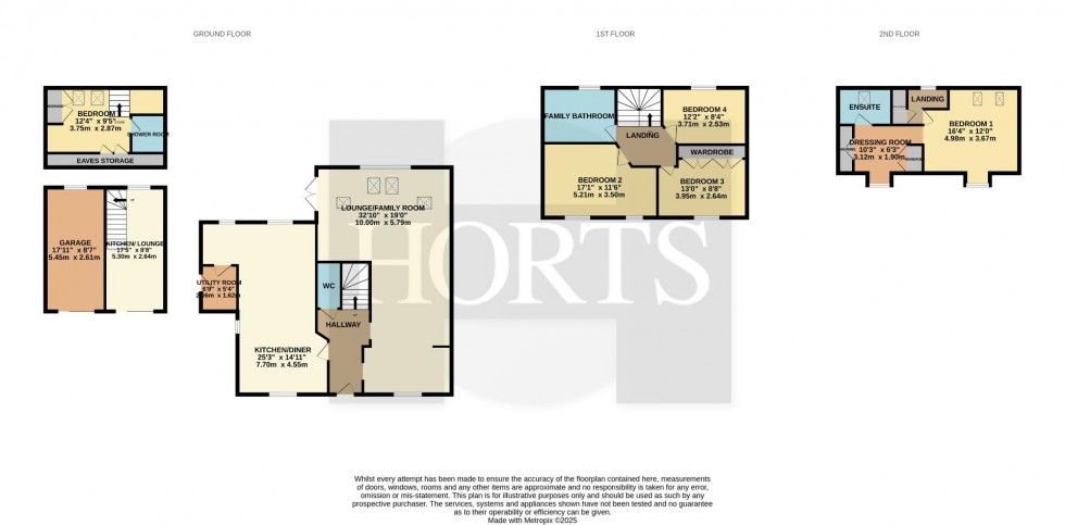 Floorplan for Loddington Way, Mawsley Village