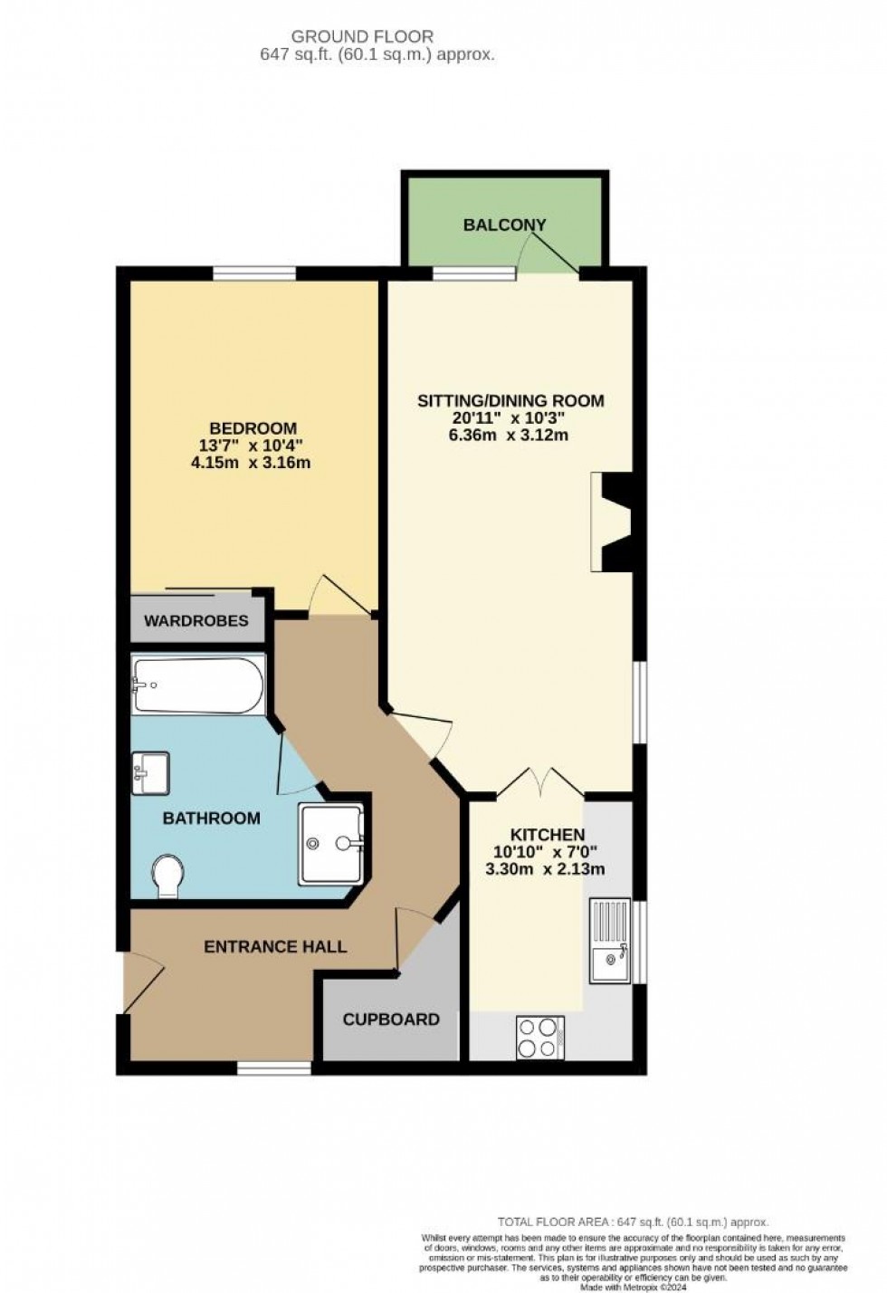 Floorplan for Welford Road, Northampton