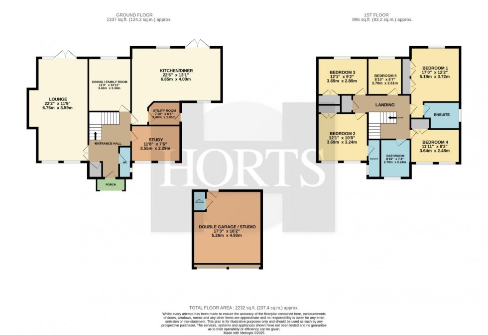 Floorplan for Whitesands Way, Hunsbury Meadows