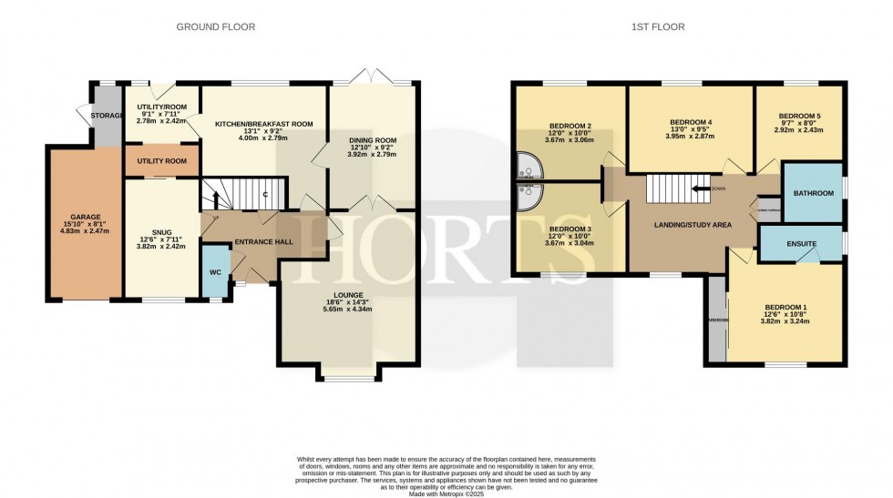 Floorplan for Laneside Hollow, Northampton