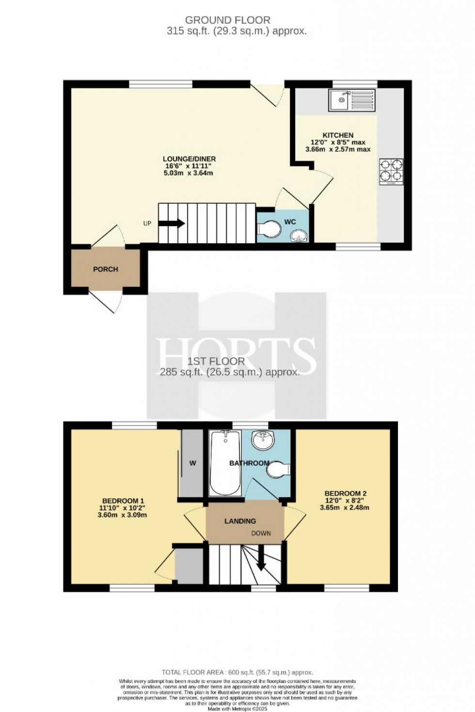Floorplan for Swinford Hollow, Little Billing, Northampton