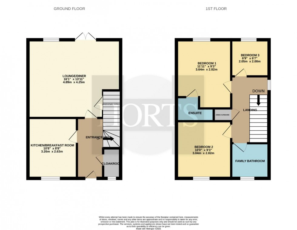 Floorplan for Rose Hill Way, Mawsley, Kettering
