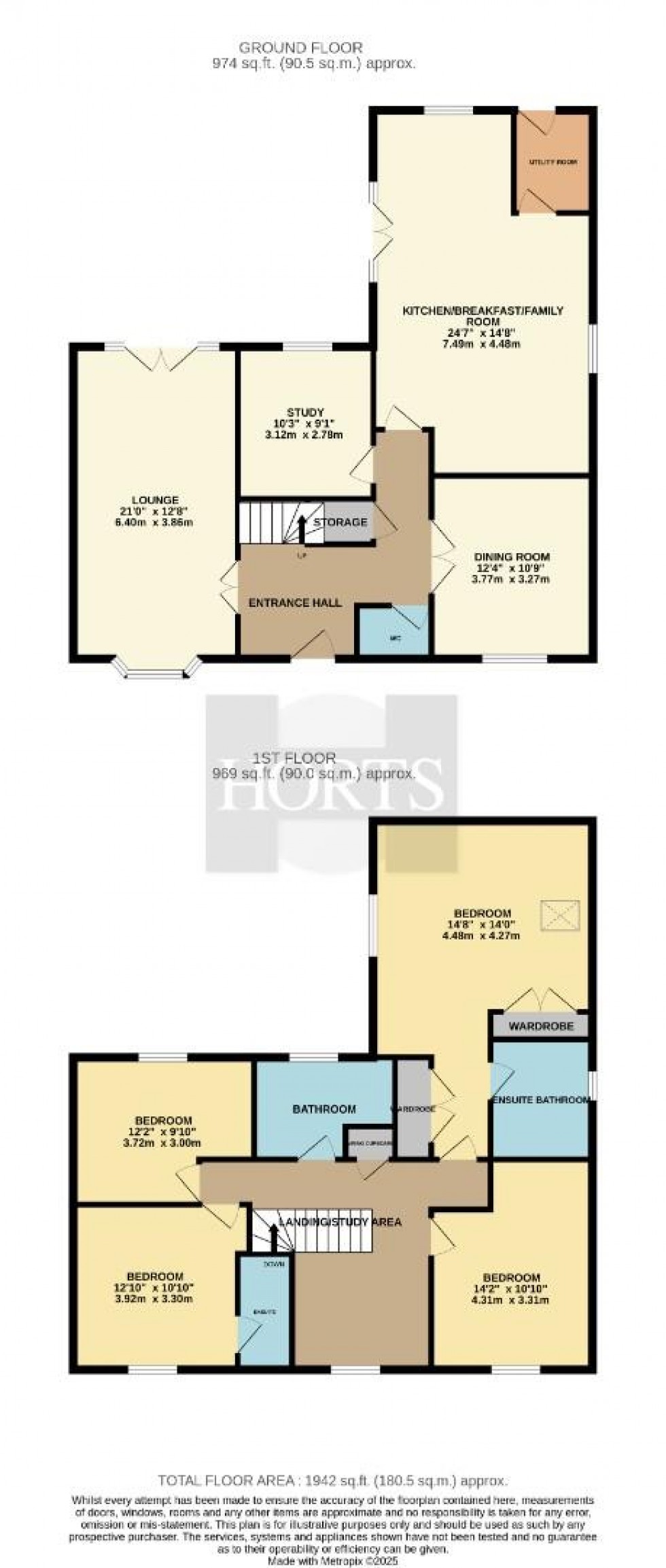 Floorplan for Blacksmith Road, Roade, Northampton