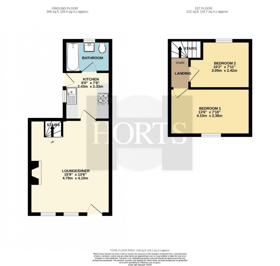 Floorplan for High Street, Ecton, Northampton