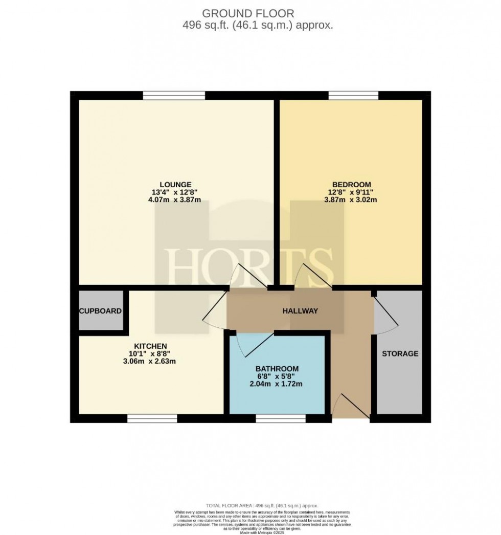 Floorplan for Siward View, Northampton