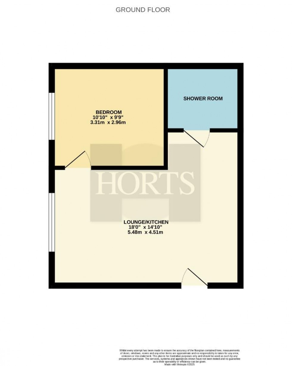 Floorplan for St. Peters Way, Northampton