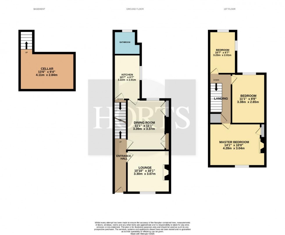 Floorplan for Upper Thrift Street, Abington, Northampton