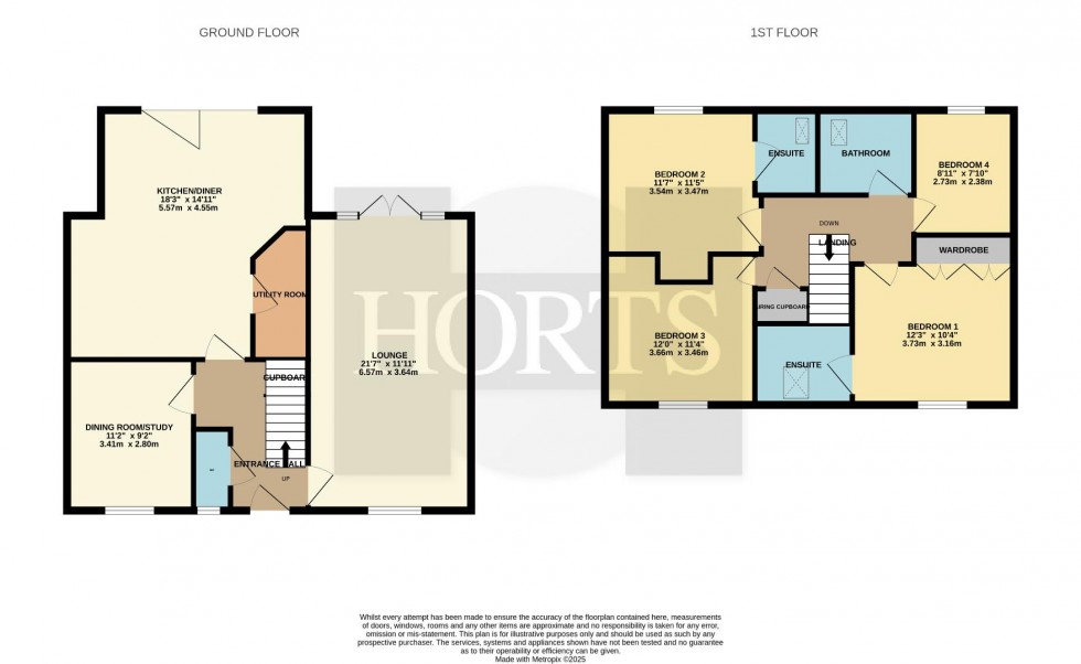 Floorplan for Pasture End, Mawsley Village, Kettering