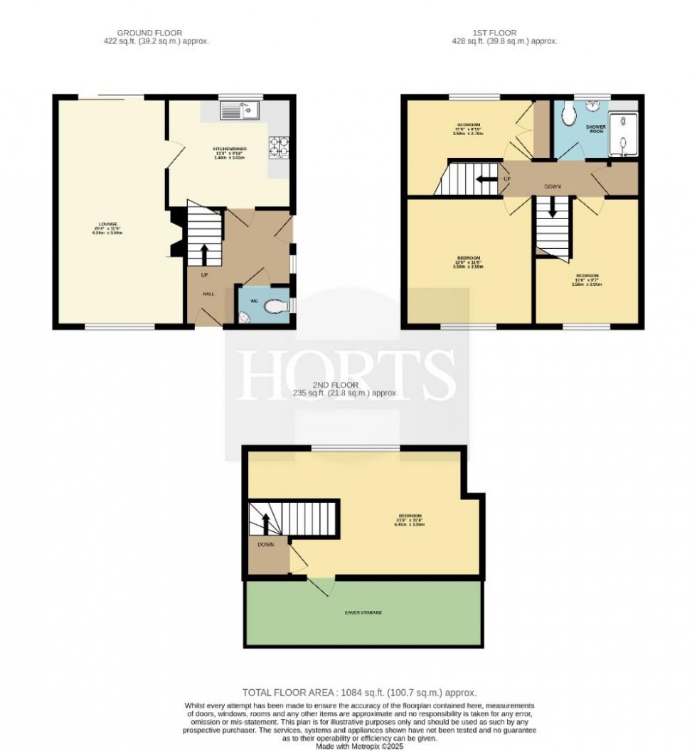 Floorplan for Grange Road, Newbold, Rugby