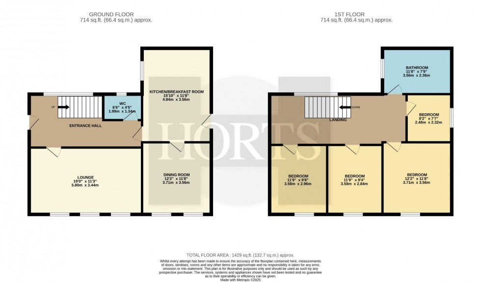 Floorplan for Little Lane, Yardley Hastings, Northampton