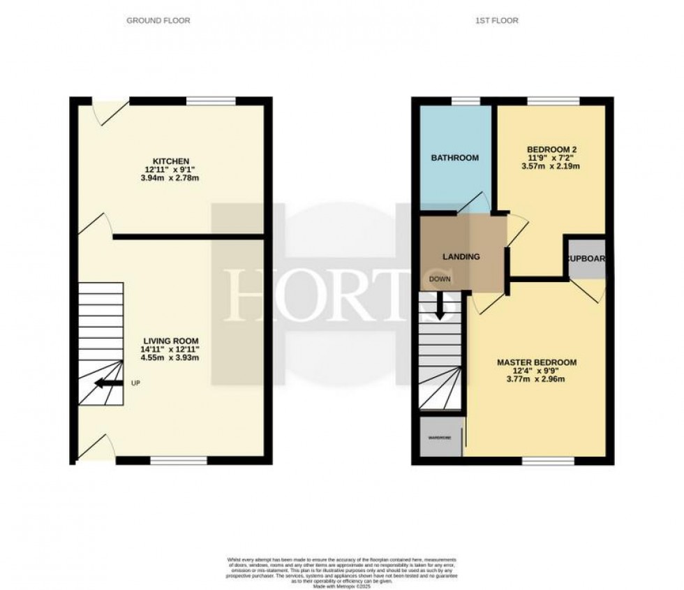 Floorplan for Tebbutts Yard, Earls Barton, Northampton