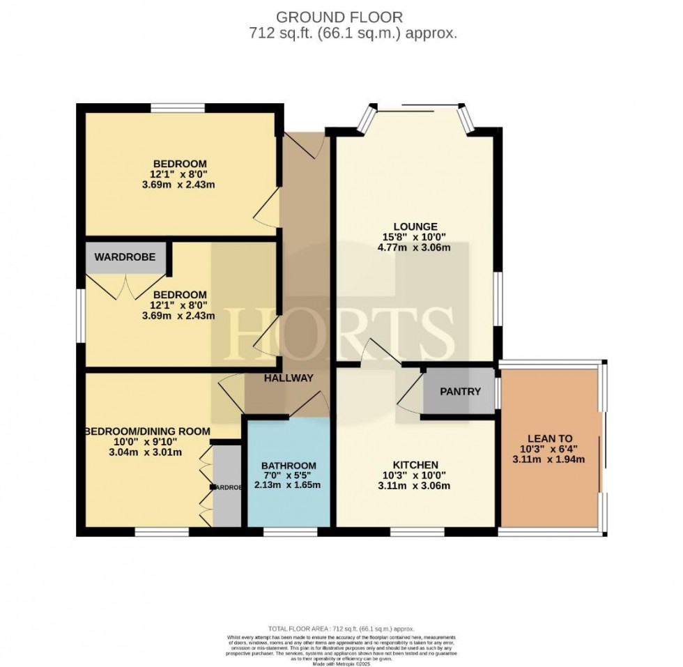Floorplan for Holdenby Road, Spratton, Northampton