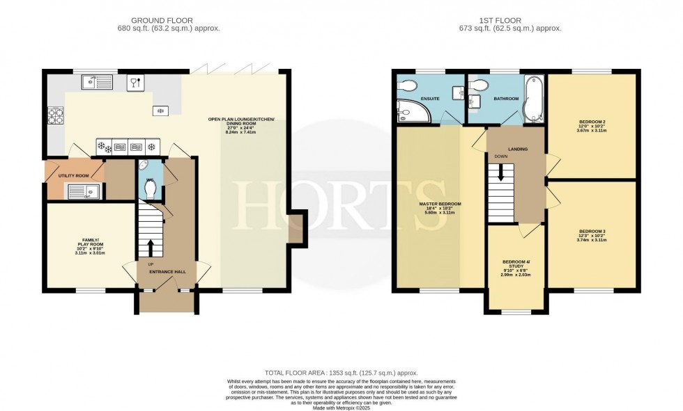 Floorplan for School Street, Church Lawford, Rugby