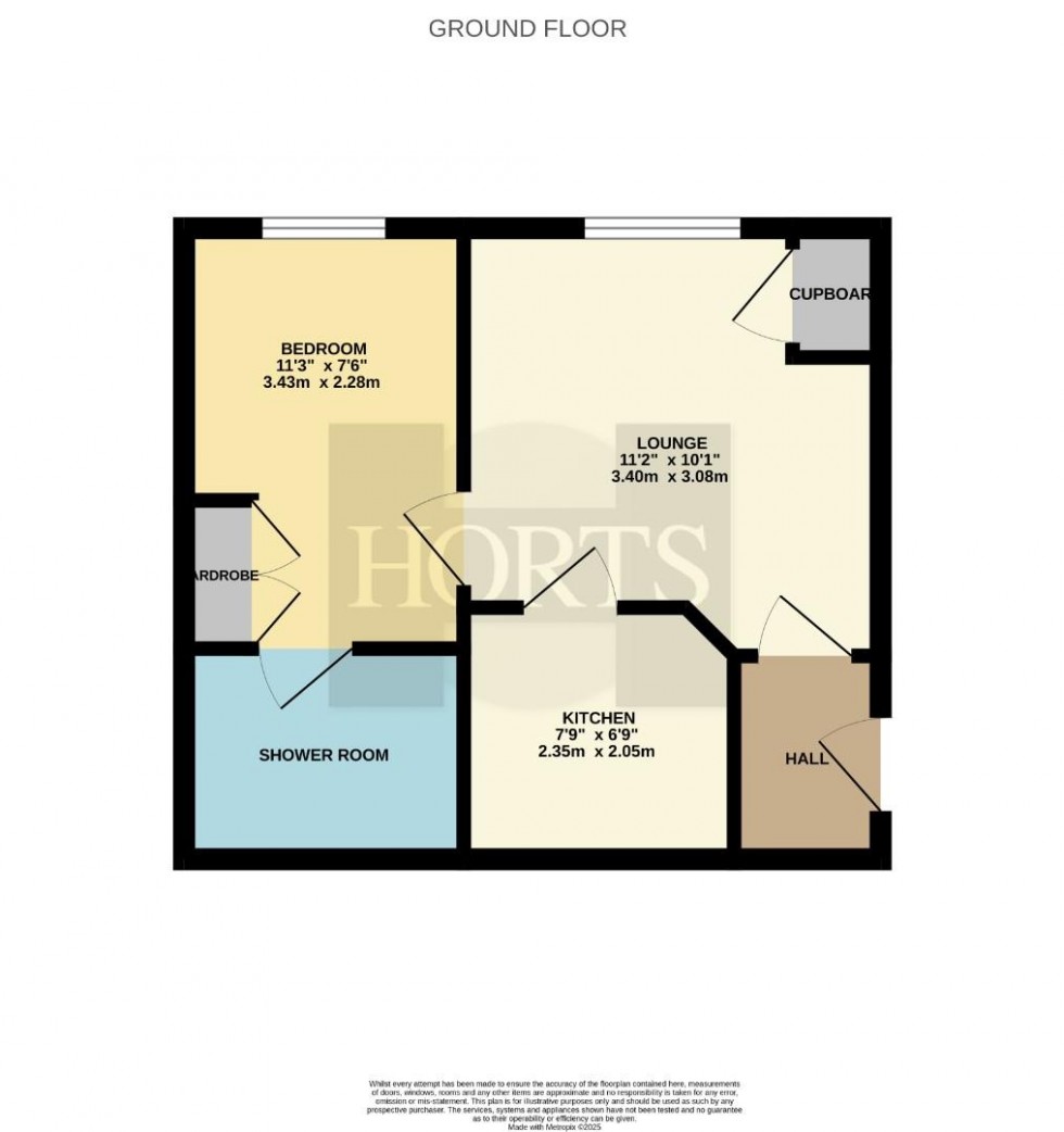 Floorplan for Adams Avenue, Northampton