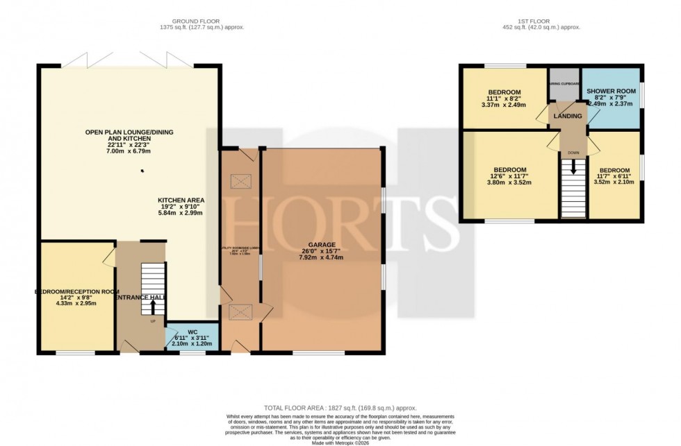Floorplan for Northampton Road, Roade, Northampton