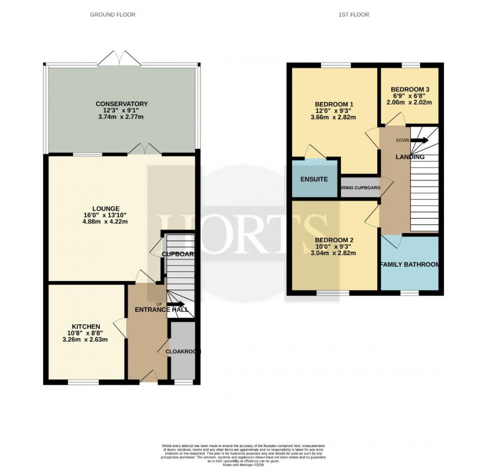 Floorplan for Long Breech, Mawsley, Kettering