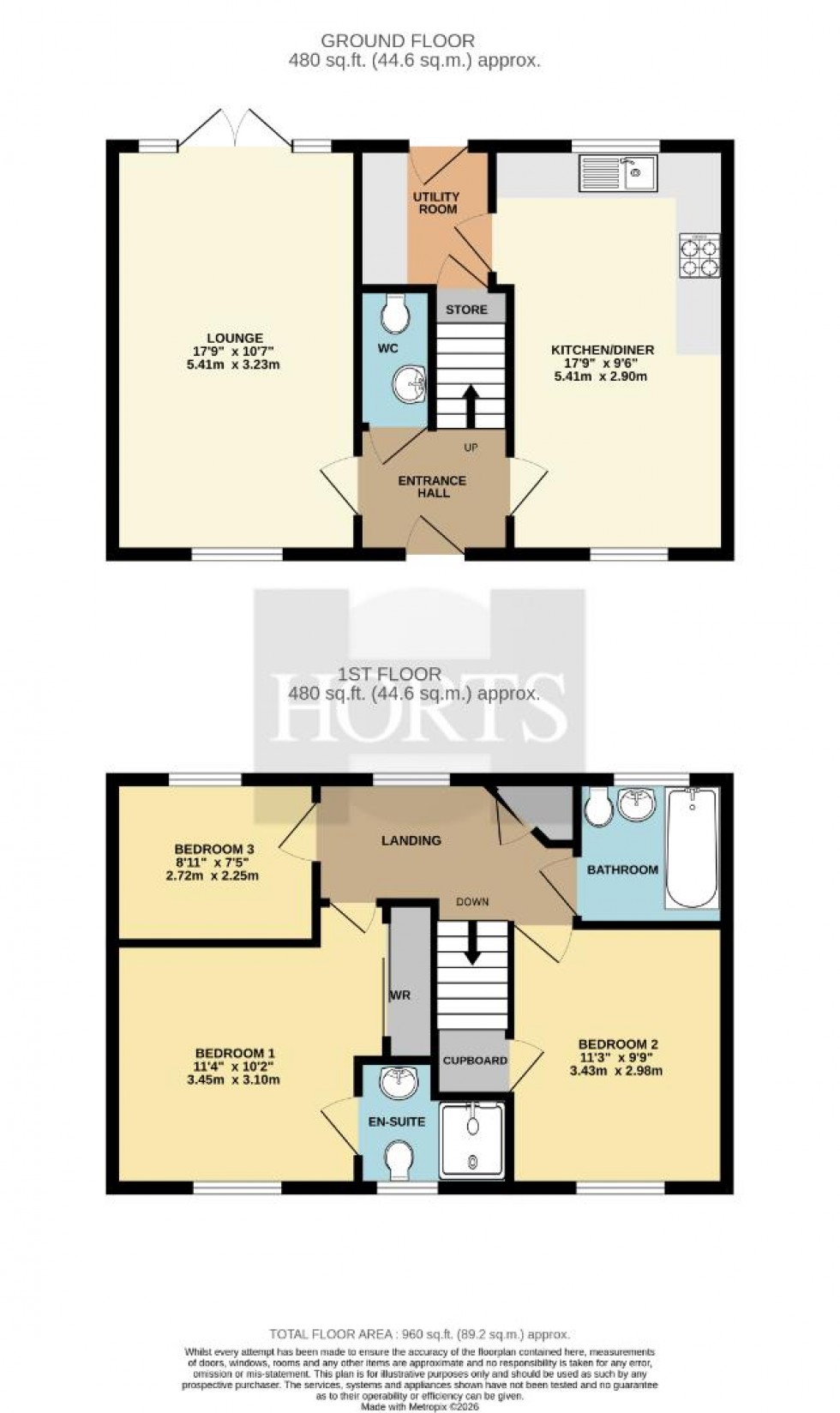 Floorplan for Morning Star Lane, Moulton, Northampton