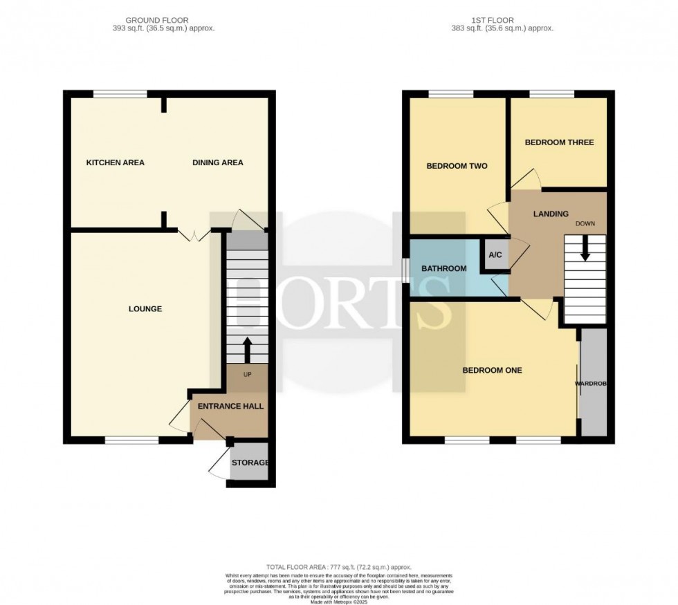 Floorplan for Swinford Hollow, Little Billing, Northampton
