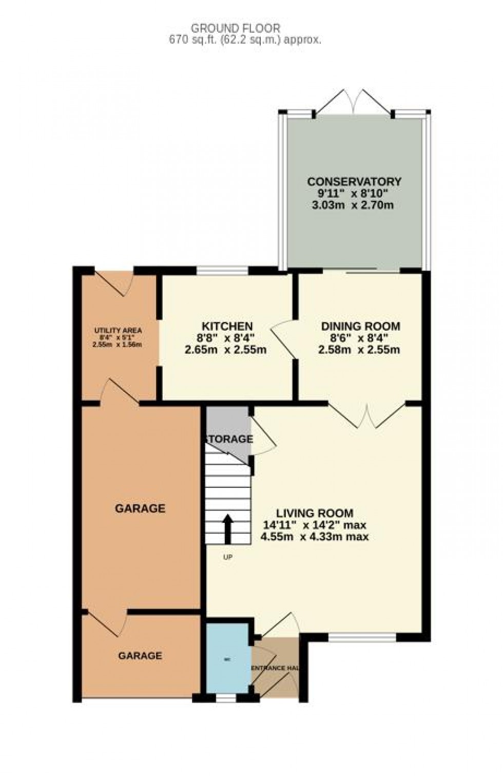 Floorplan for Burrows Vale, Brixworth, Northampton