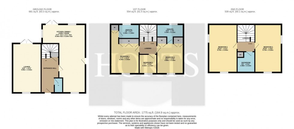 Floorplan for South Meadow Road, Northampton