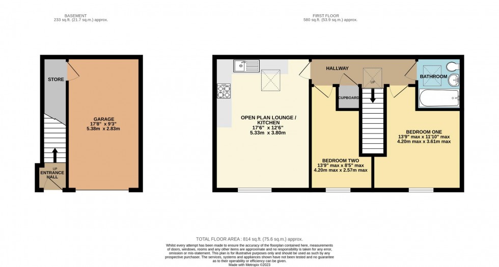 Floorplan for Mayfly Road, Northampton