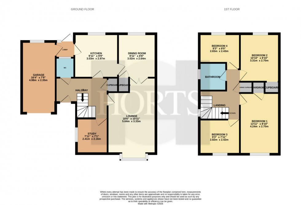 Floorplan for Milbury, Earls Barton, Northampton