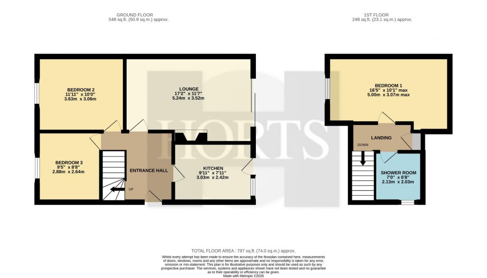 Floorplan for Pheasant Way, Kingsthorpe, Northampton