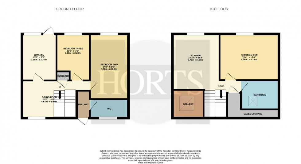 Floorplan for Cissbury Road, Northampton