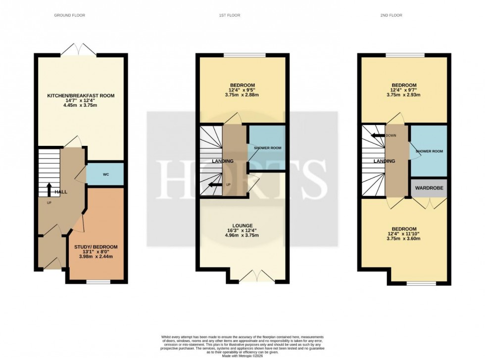 Floorplan for Abington Avenue, Abington, Northampton