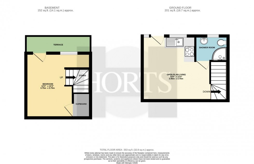 Floorplan for Ethel Street, Abington, Northampton