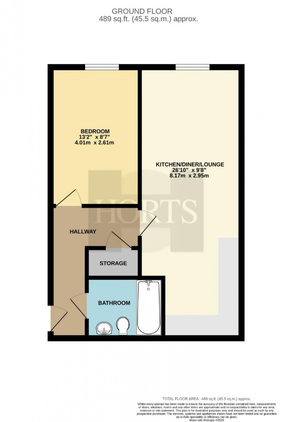 Floorplan for Hazelwood Road, Cultural Quarter, Northampton