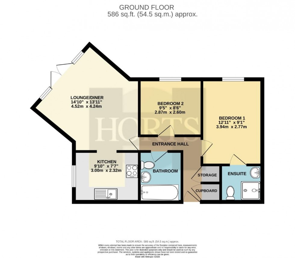 Floorplan for Welford Road, Kingsthorpe, Northampton